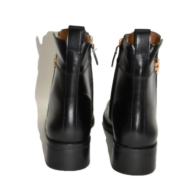 New! Tory Burch Everly Flat Boot Perfect Black 10.5 M DD524 SN 137752 - Picture 5 of 6